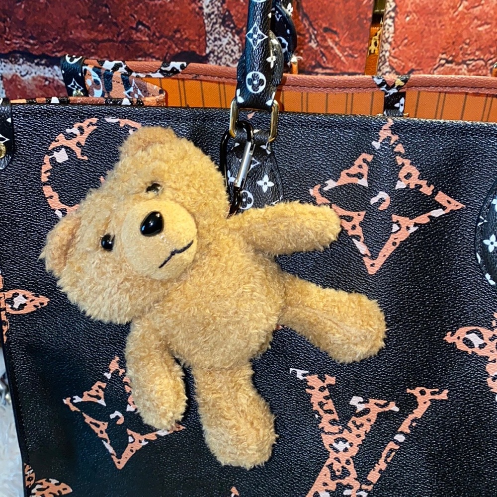 Plush Teddy Bear Apple Airpod 1/2 Case